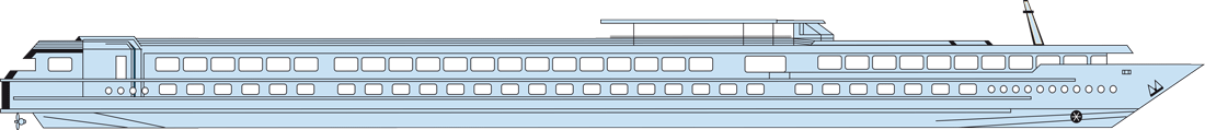 Where Main (Deck 1) is on MS Renoir