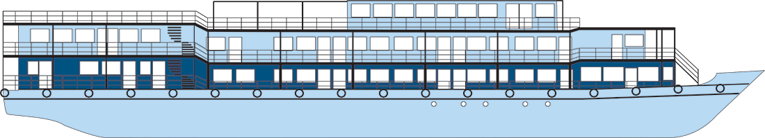 Where Main (Deck 1) is on RV Indochine