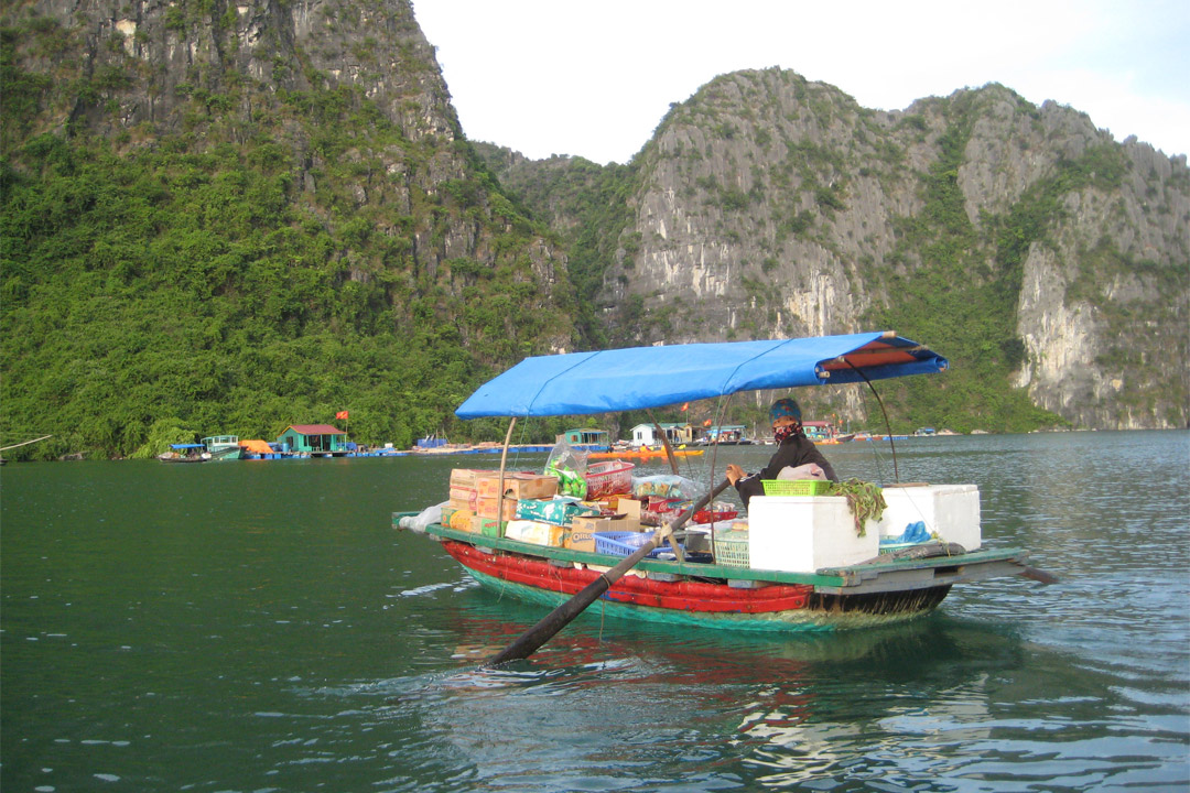  You’ll have a chance to discover floating villages along the Mekong!