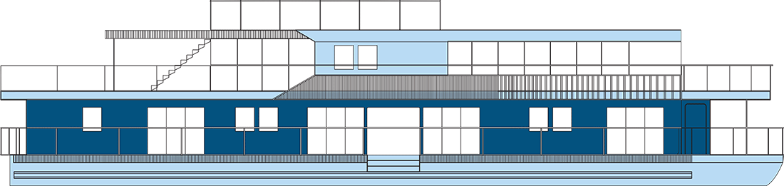 Where Main (Deck 1) is on Zimbabwean Deam