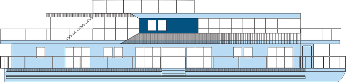 Where Upper (Deck 2) is on Zimbabwean Deam