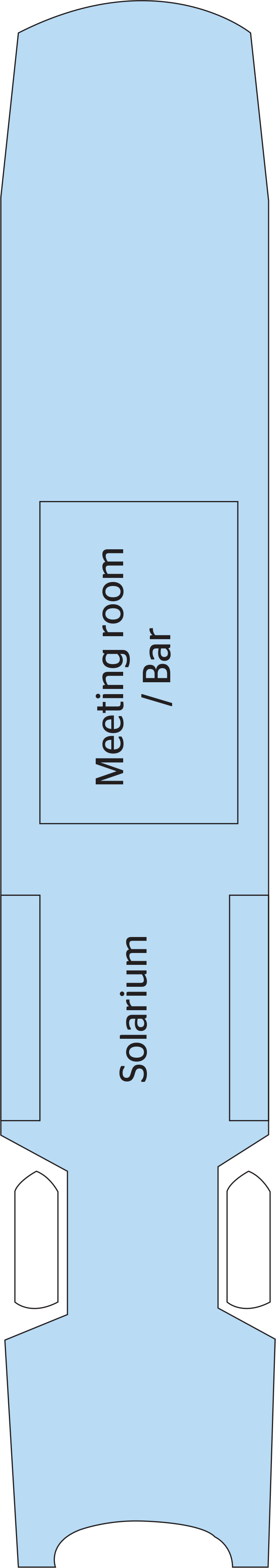Sun (Deck 5) deck plan for Georgy Chicherin