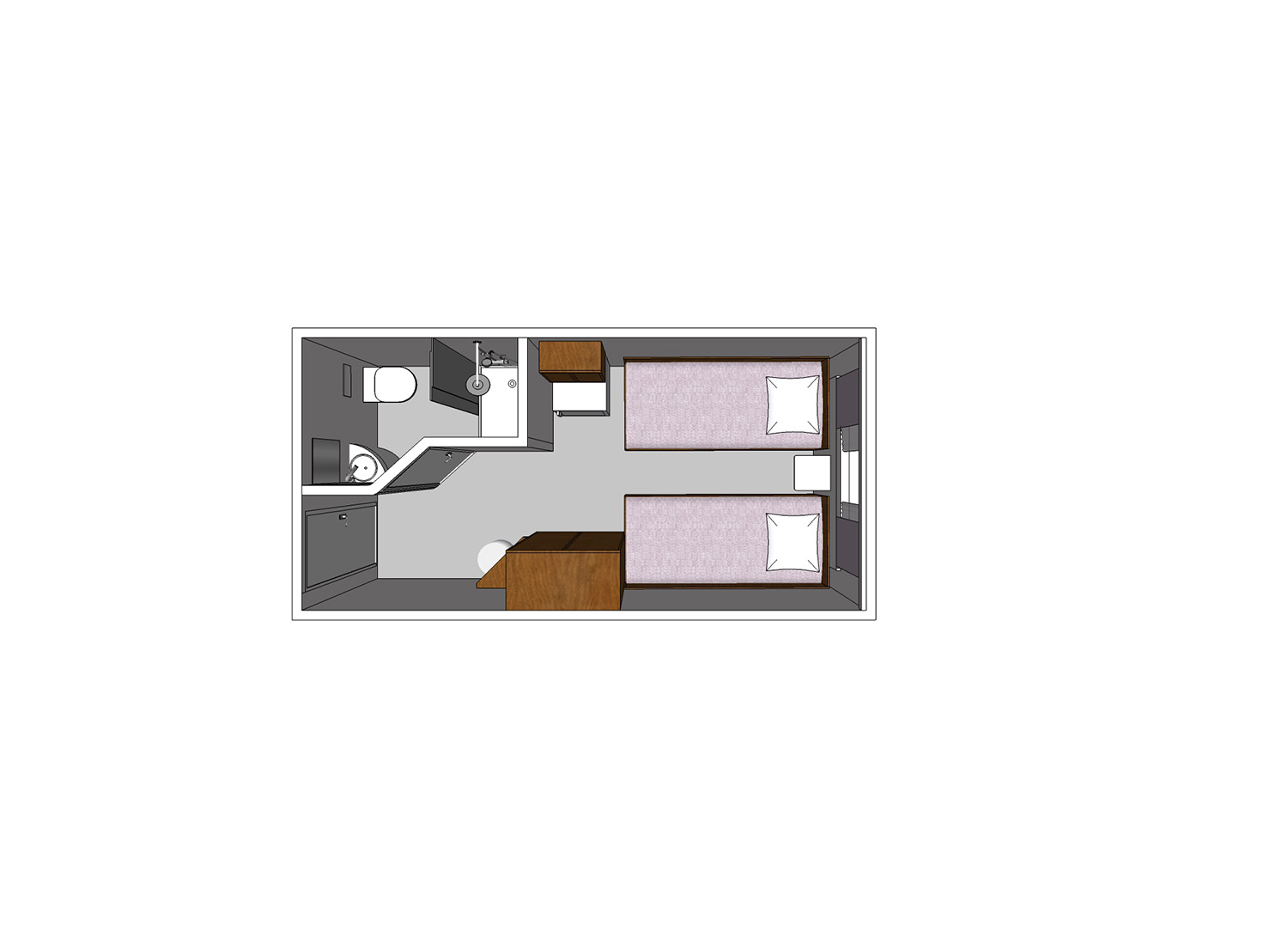 Suite stateroom on MS Kronstadt