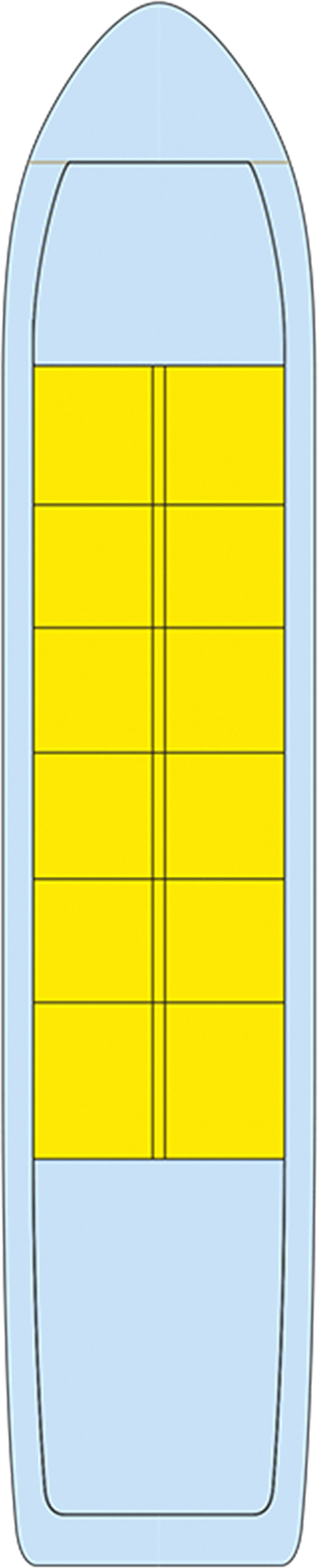 Main (Deck 1) deck plan for Lan Diep