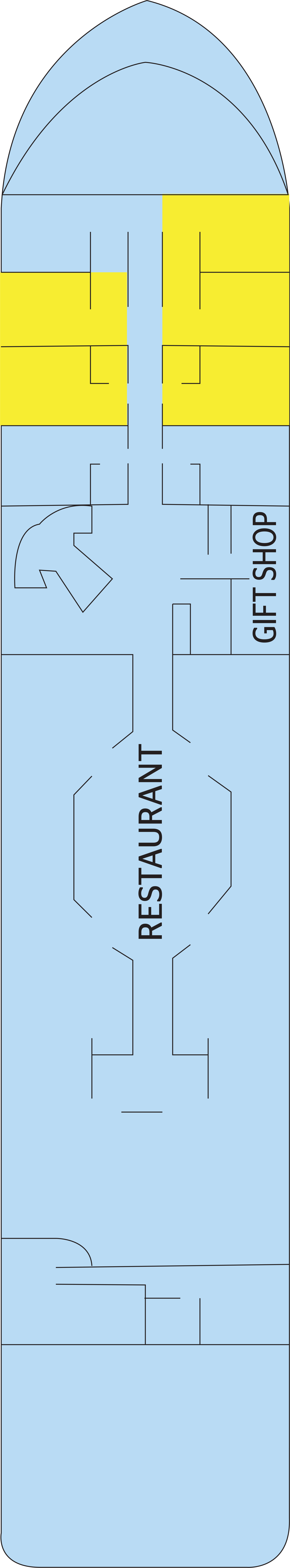 Nile (Deck 1) deck plan for Steigenberger Royale 