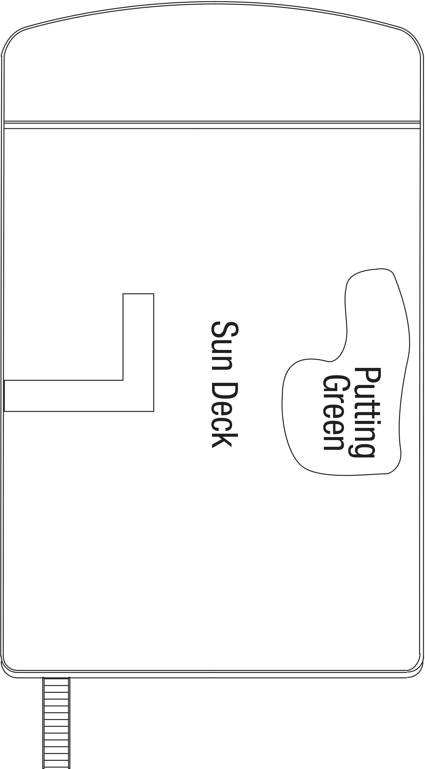 Deck 6 deck plan for American Constitution