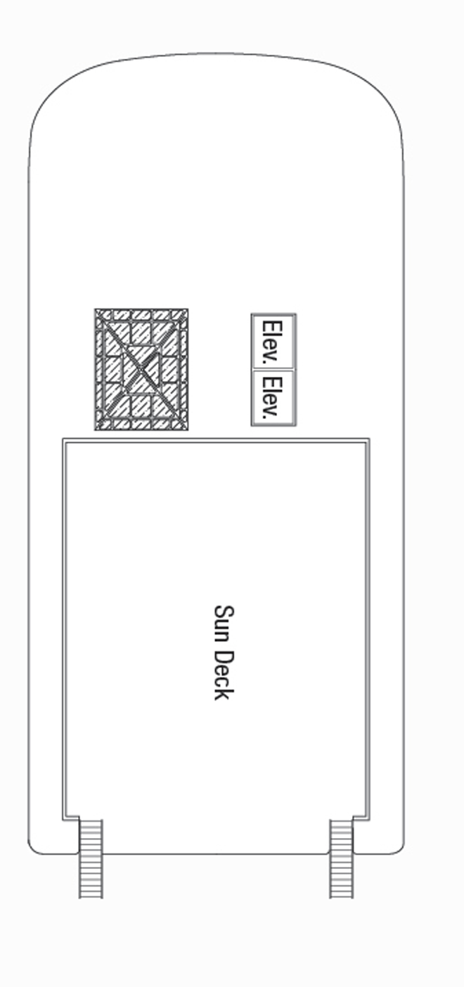 Deck 6 deck plan for American Jazz