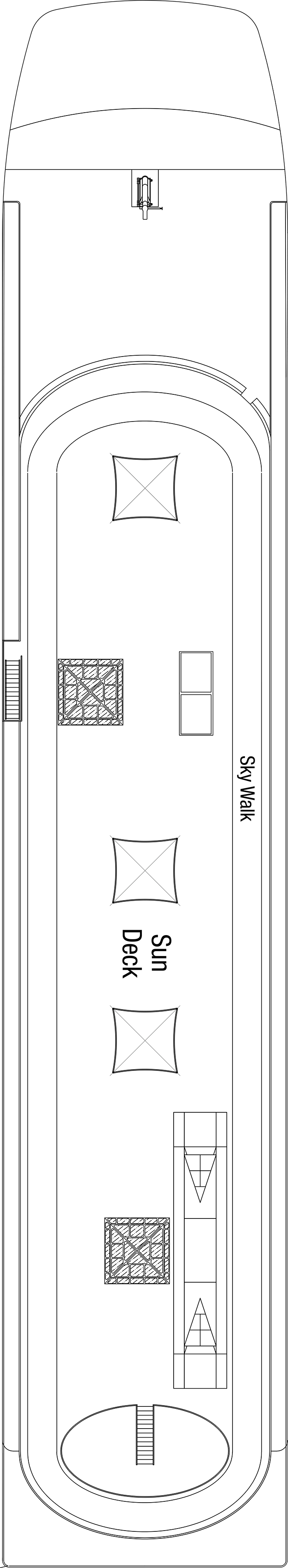 Deck 5 deck plan for American Serenade