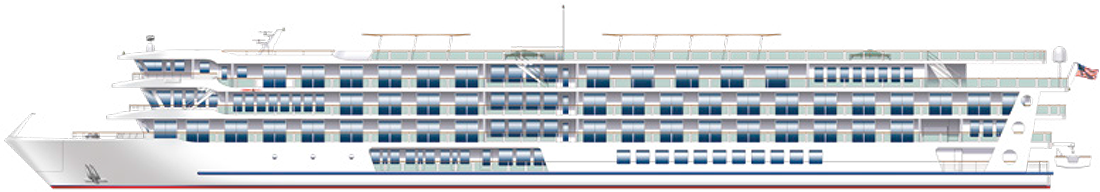 Where Deck 1 is on American Serenade