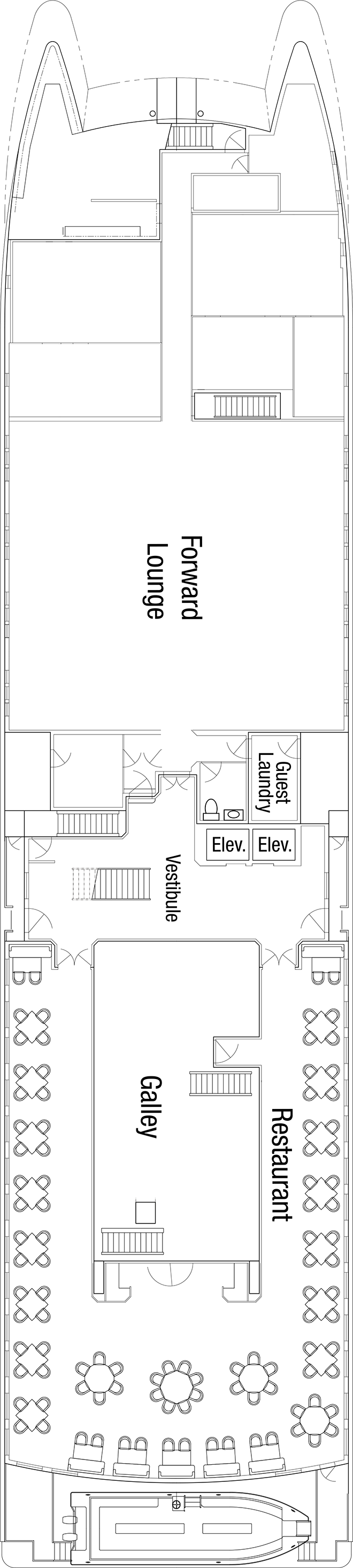 Deck 1 deck plan for American Liberty
