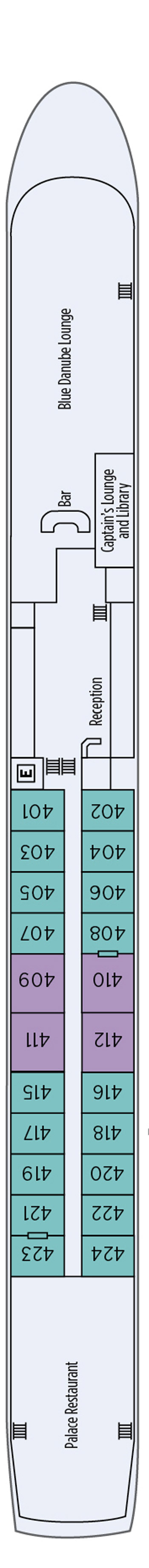 Marco Polo (Deck 3) deck plan for River Duchess