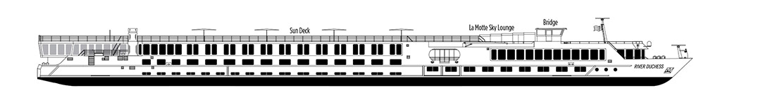 Where Moselle (Deck 1) is on River Duchess