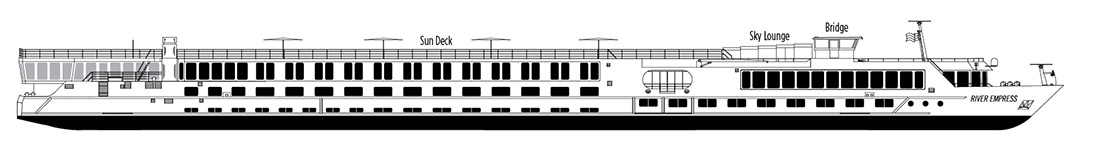 Where Moselle (Deck 1) is on River Princess