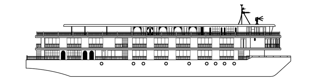 Where Main (Deck 1) is on Ganges Voyager II