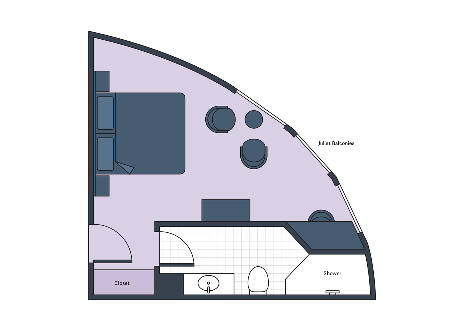 Heritage Suite stateroom on Ganges Voyager II