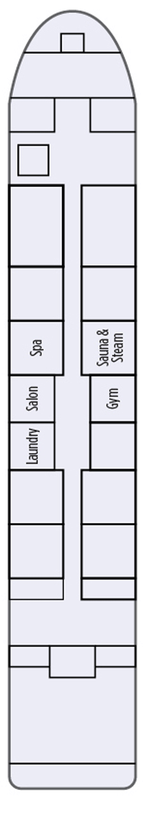 Jasmine (Deck 1) deck plan for Mekong Jewel