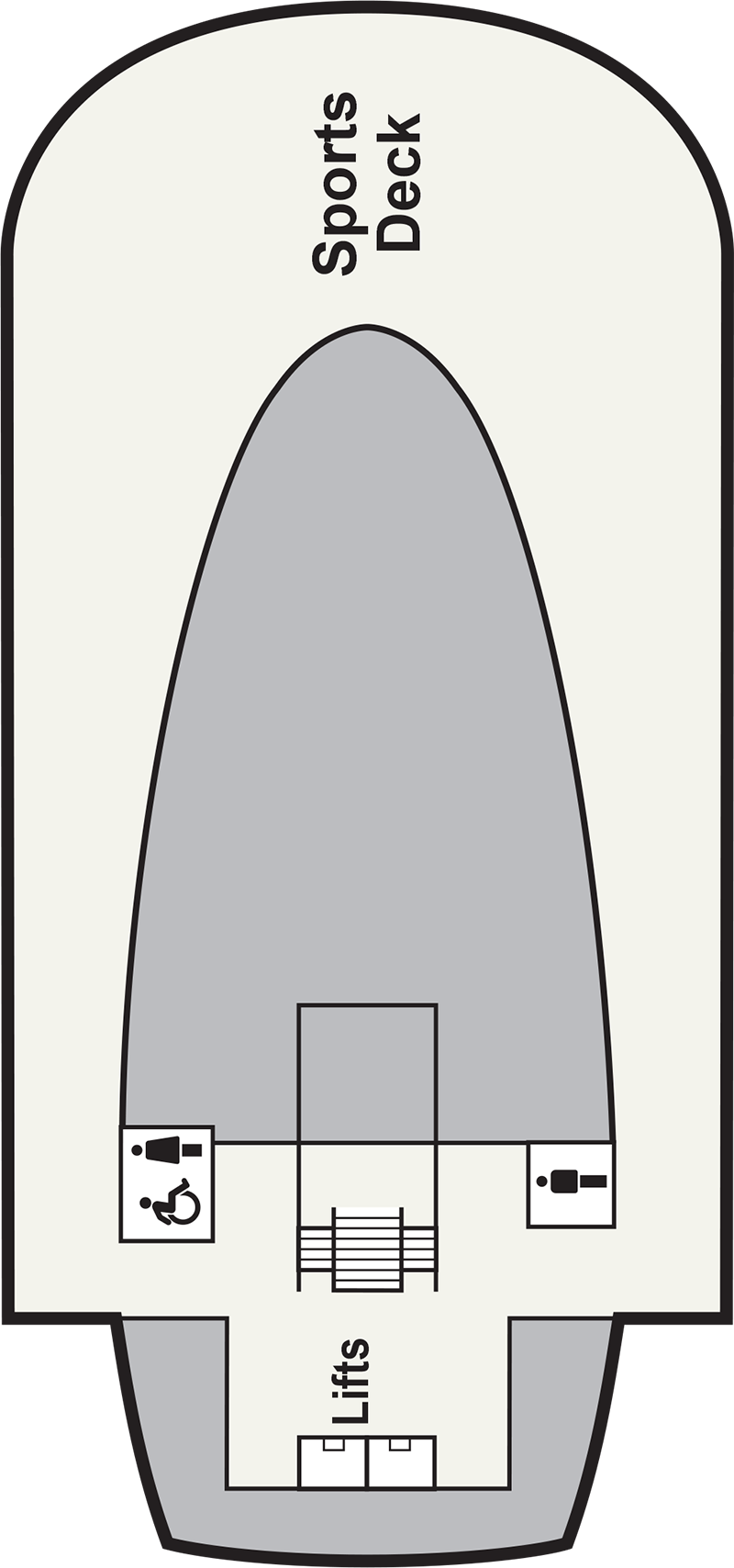 Deck 9 deck plan for Viking Sea