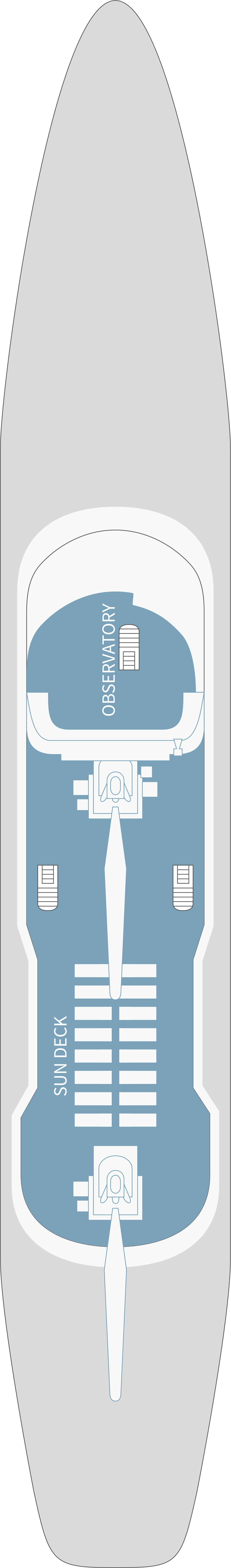 Sun (Deck 5) deck plan for Le Ponant