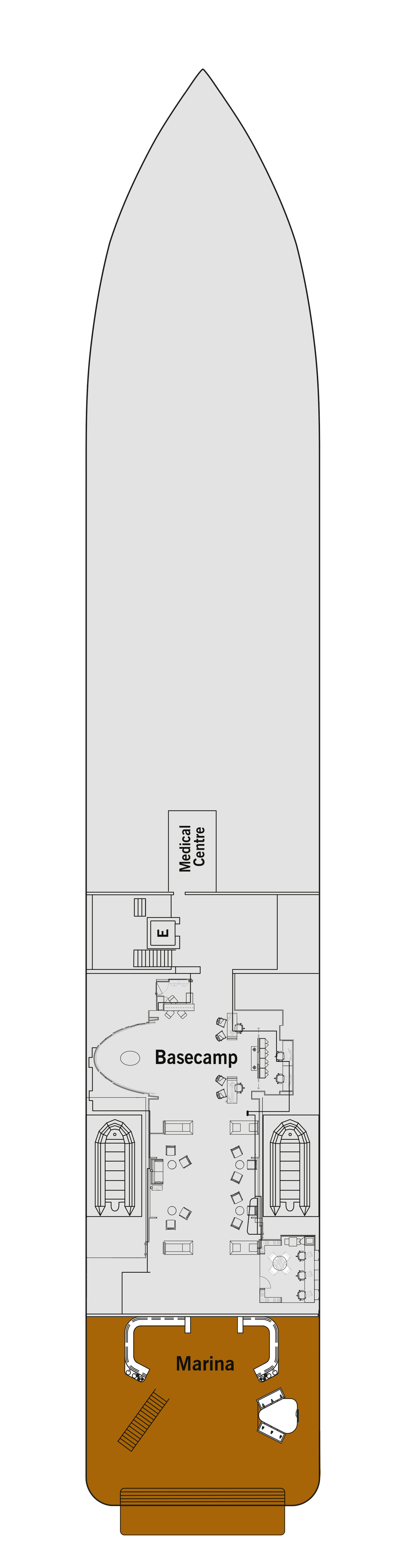 Deck 3 deck plan for Silver Origin