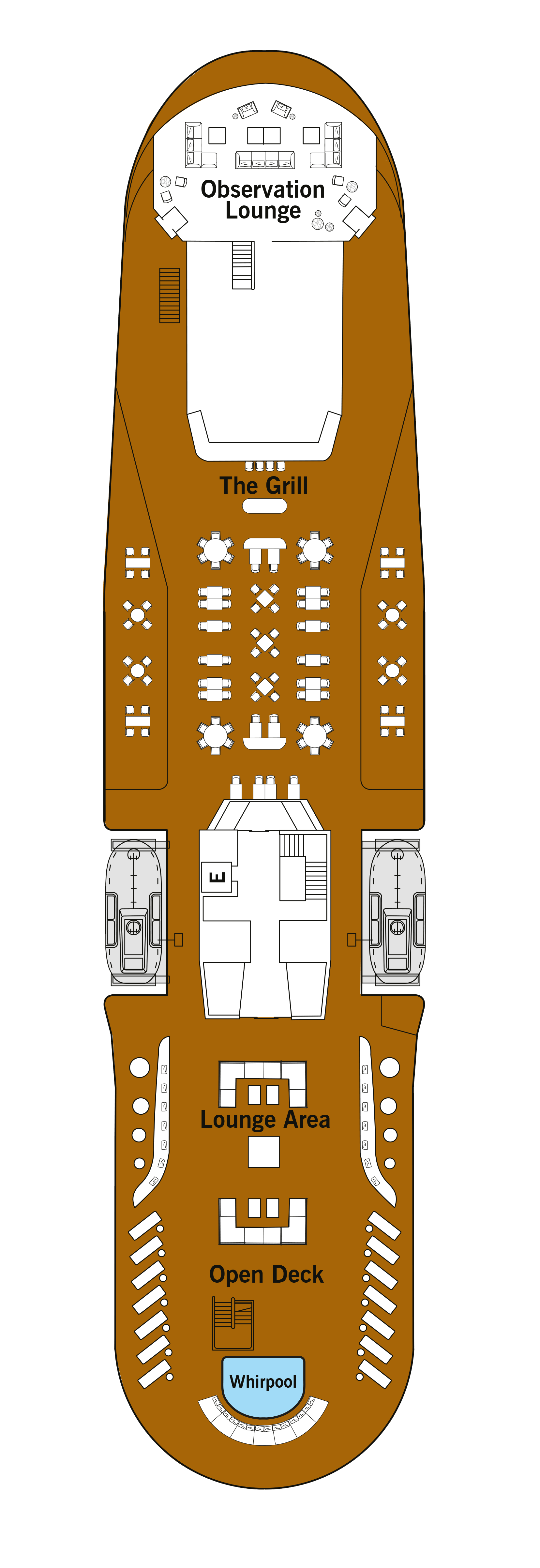 Deck 7 deck plan for Silver Origin