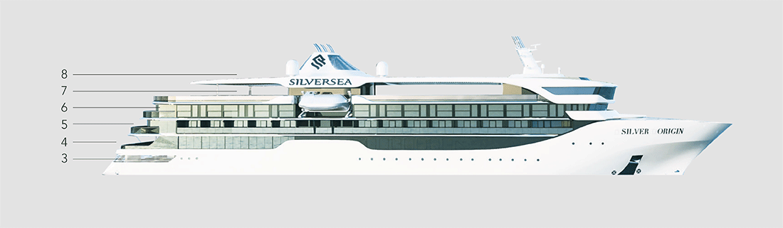 Where Deck 3 is on Silver Origin