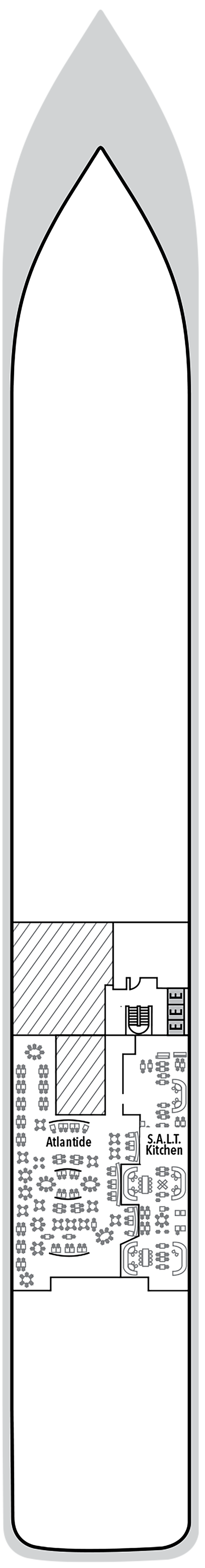 Deck 3 deck plan for Silver Nova