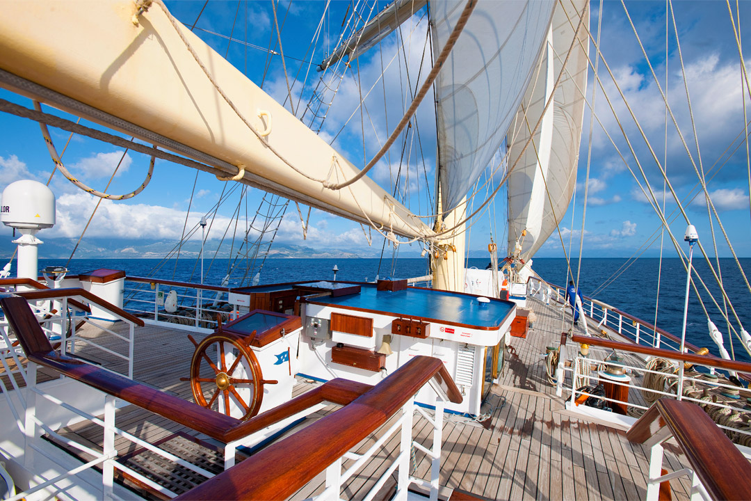  A cruise on <em>Star Flyer</em> is a true sailing experience 