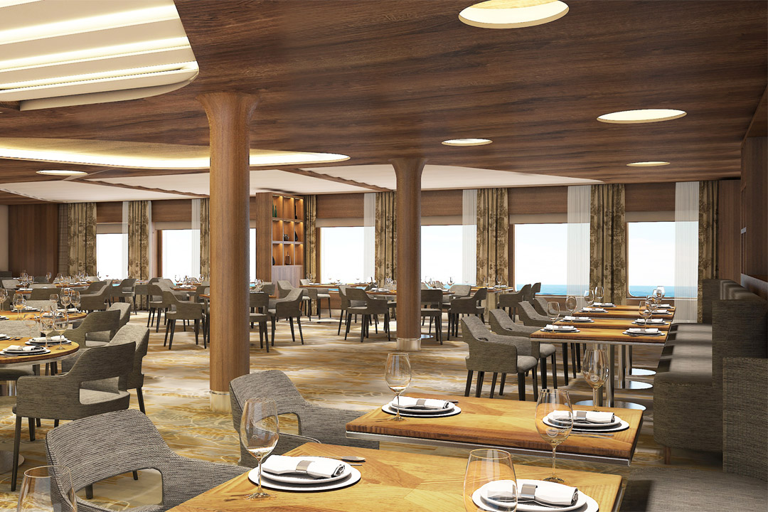  A rendering of Seaside Restaurant. 