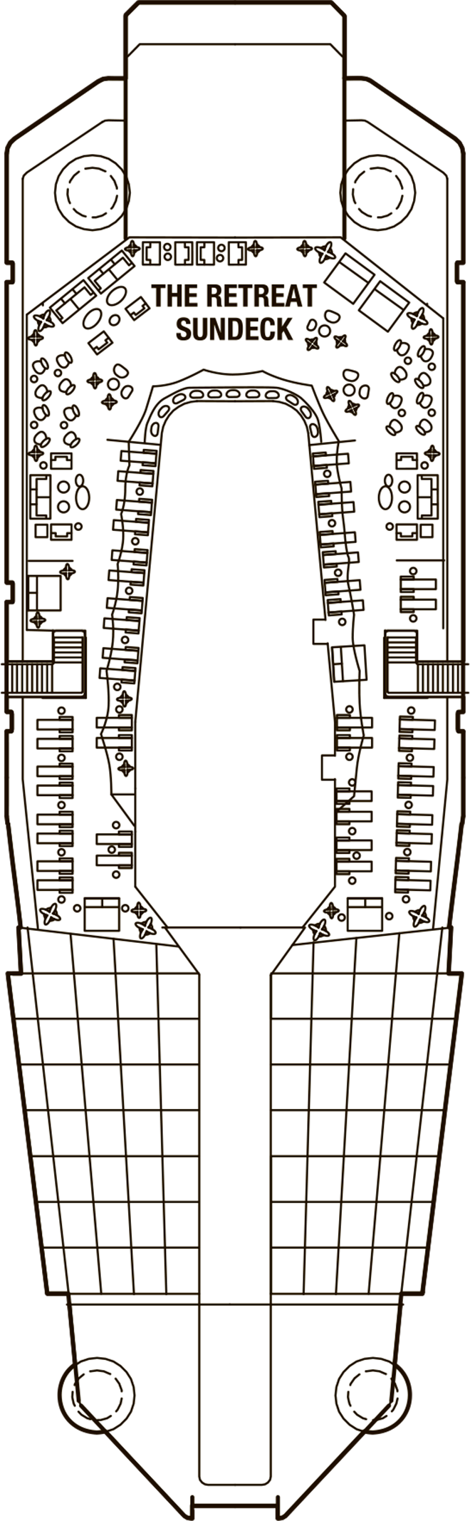 Deck 16 deck plan for Celebrity Equinox