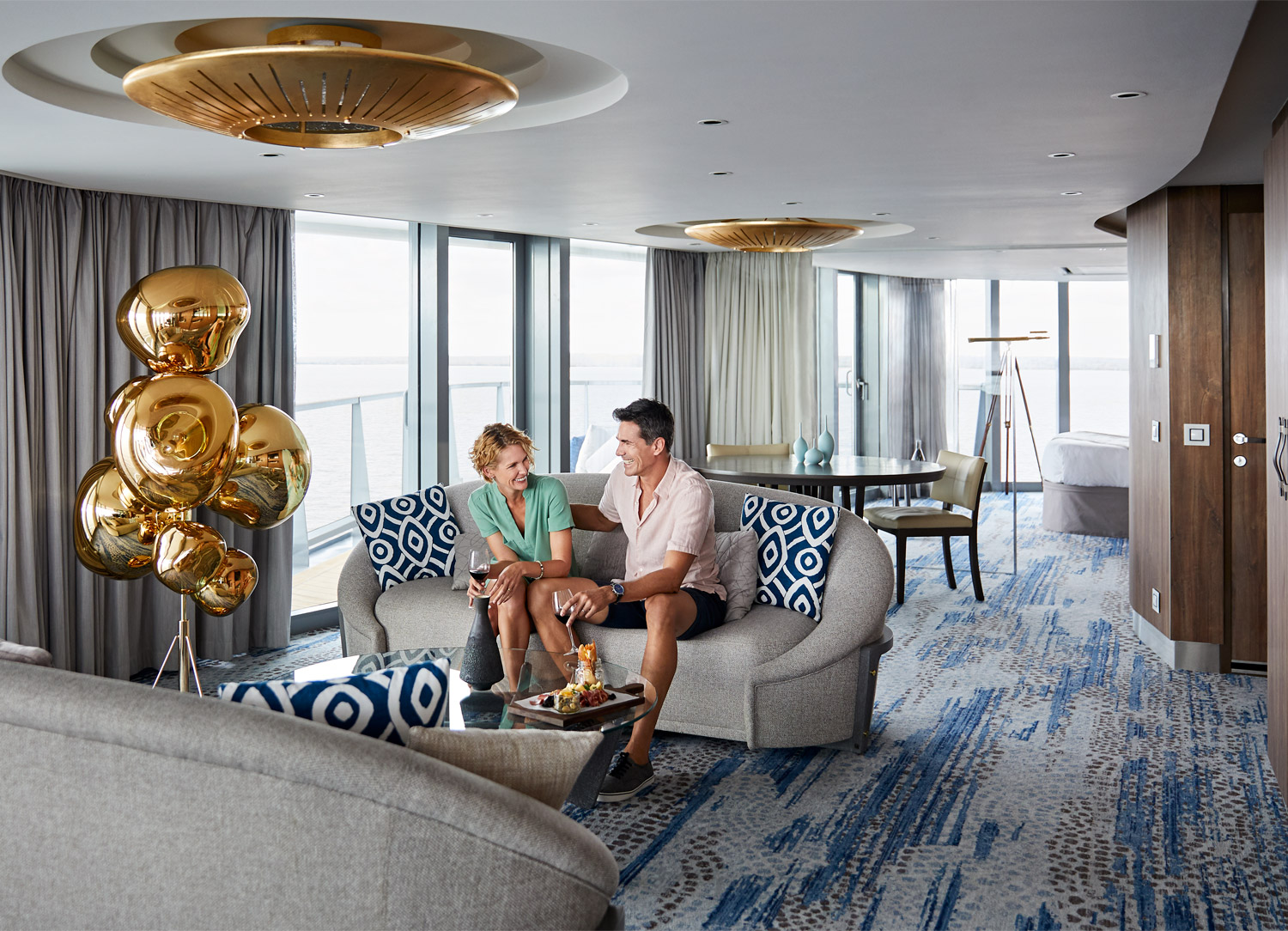 Penthouse Suite - Living Room