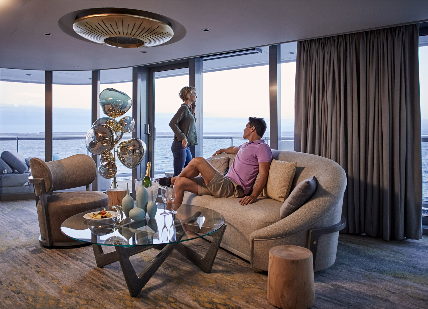 Penthouse Suite - Living Room