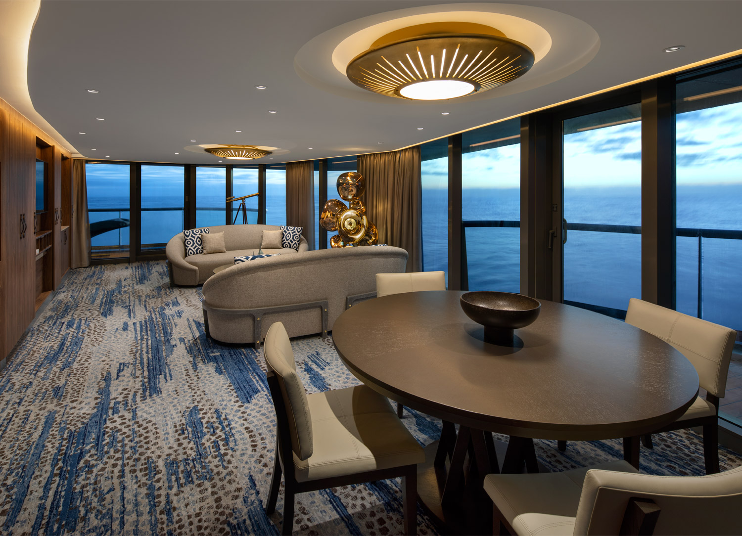 Penthouse Suite - Living Room