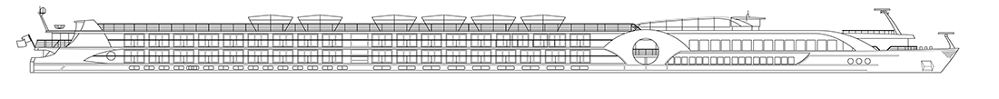 Where Emerald (Deck 1) is on MS Adriatic Sun