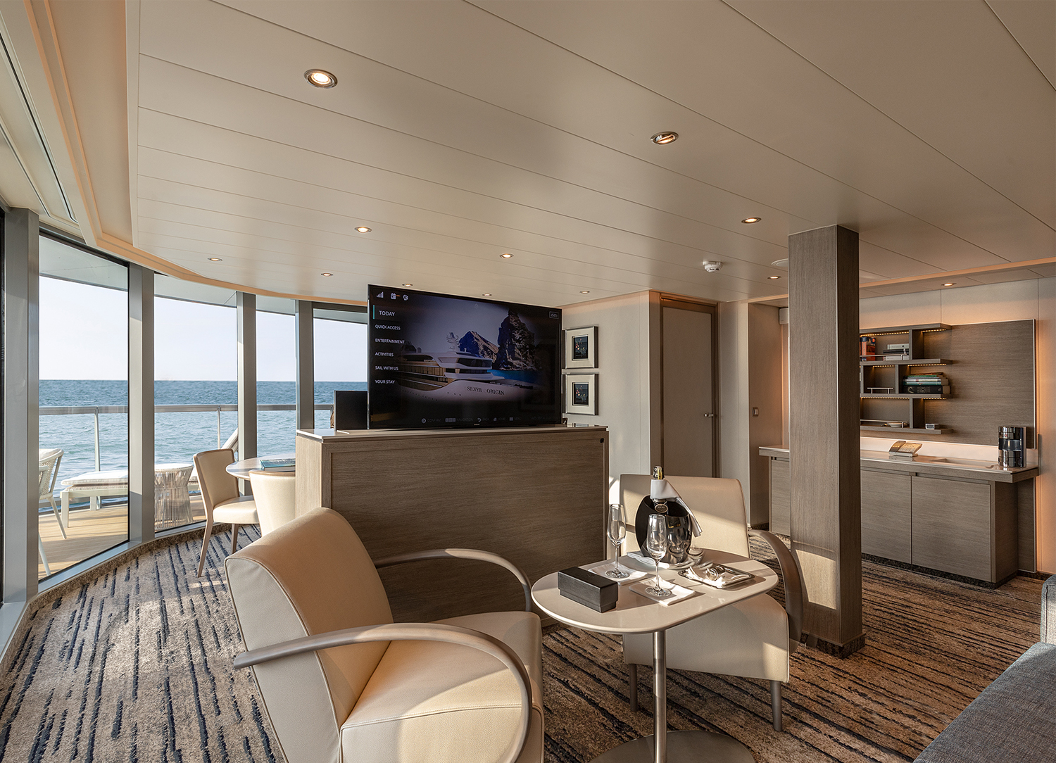 Grand Suite aboard <em>Silver Origin</em>