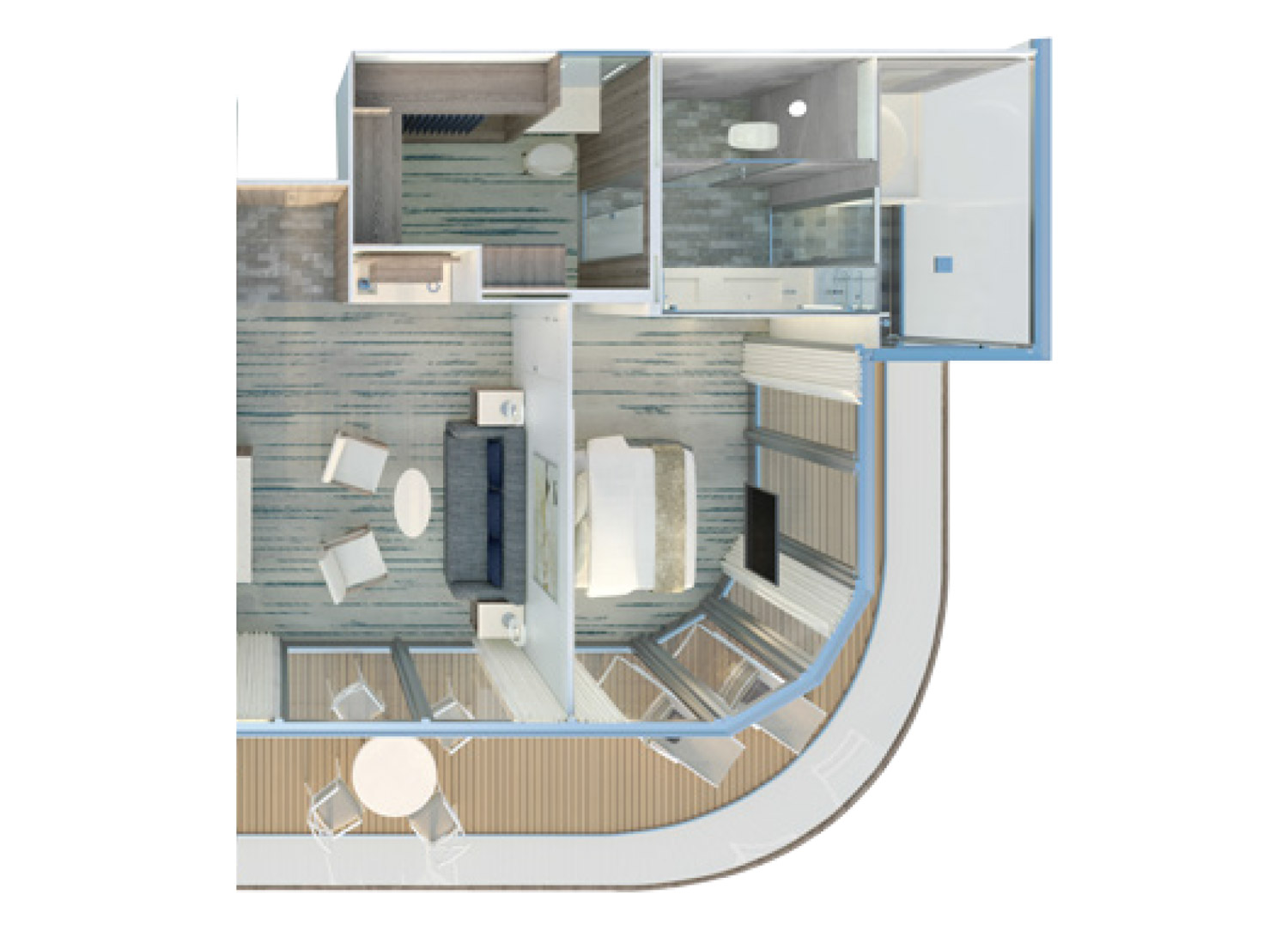 Royal Suite - Room Schematic