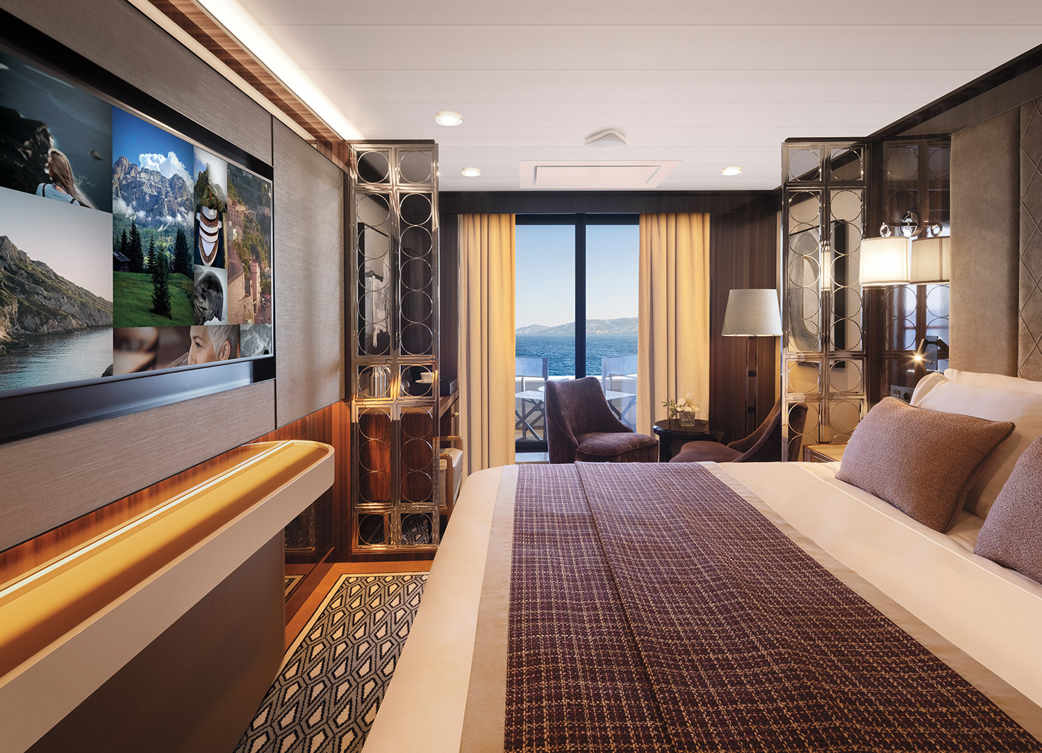 Veranda Stateroom - Bedroom
