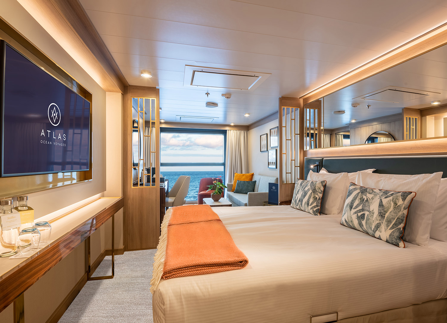 Horizon Stateroom - Bedroom