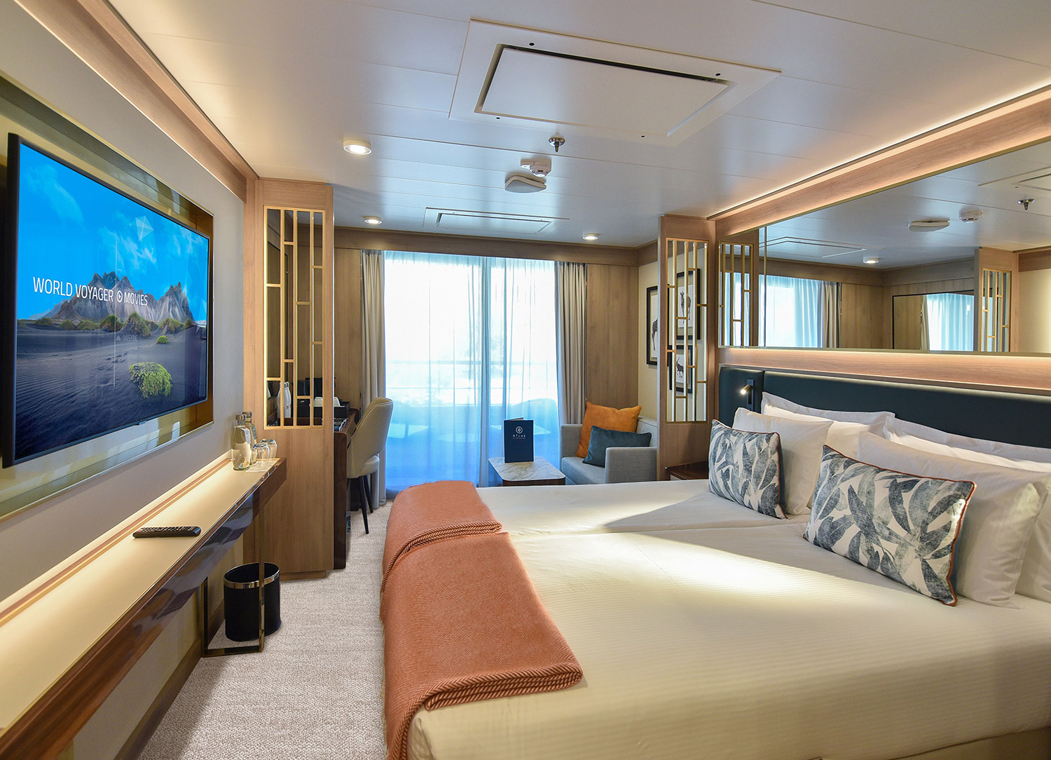 Veranda Stateroom - Bedroom