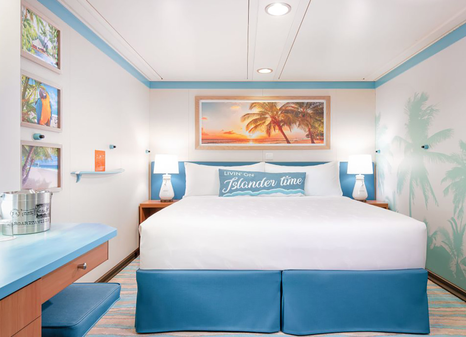 Cozy Interior Stateroom - Bedroom