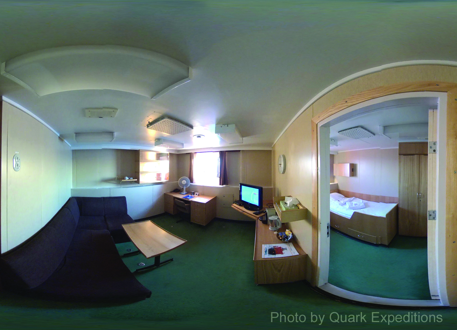 Victory Suite stateroom on 50 Years of Victory
