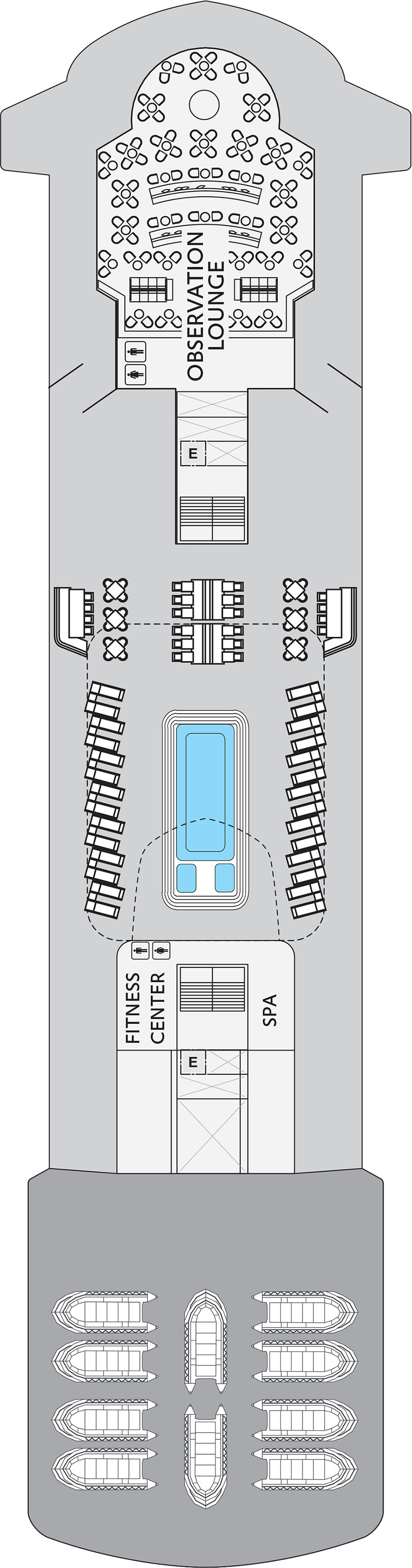Deck 7 deck plan for World Explorer