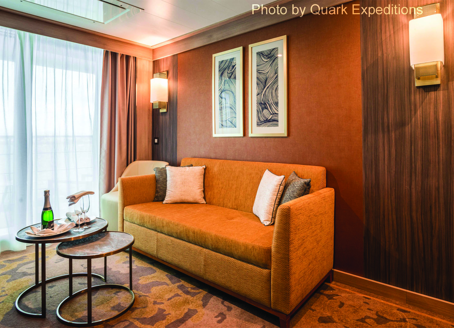 Deluxe Suite stateroom on World Explorer