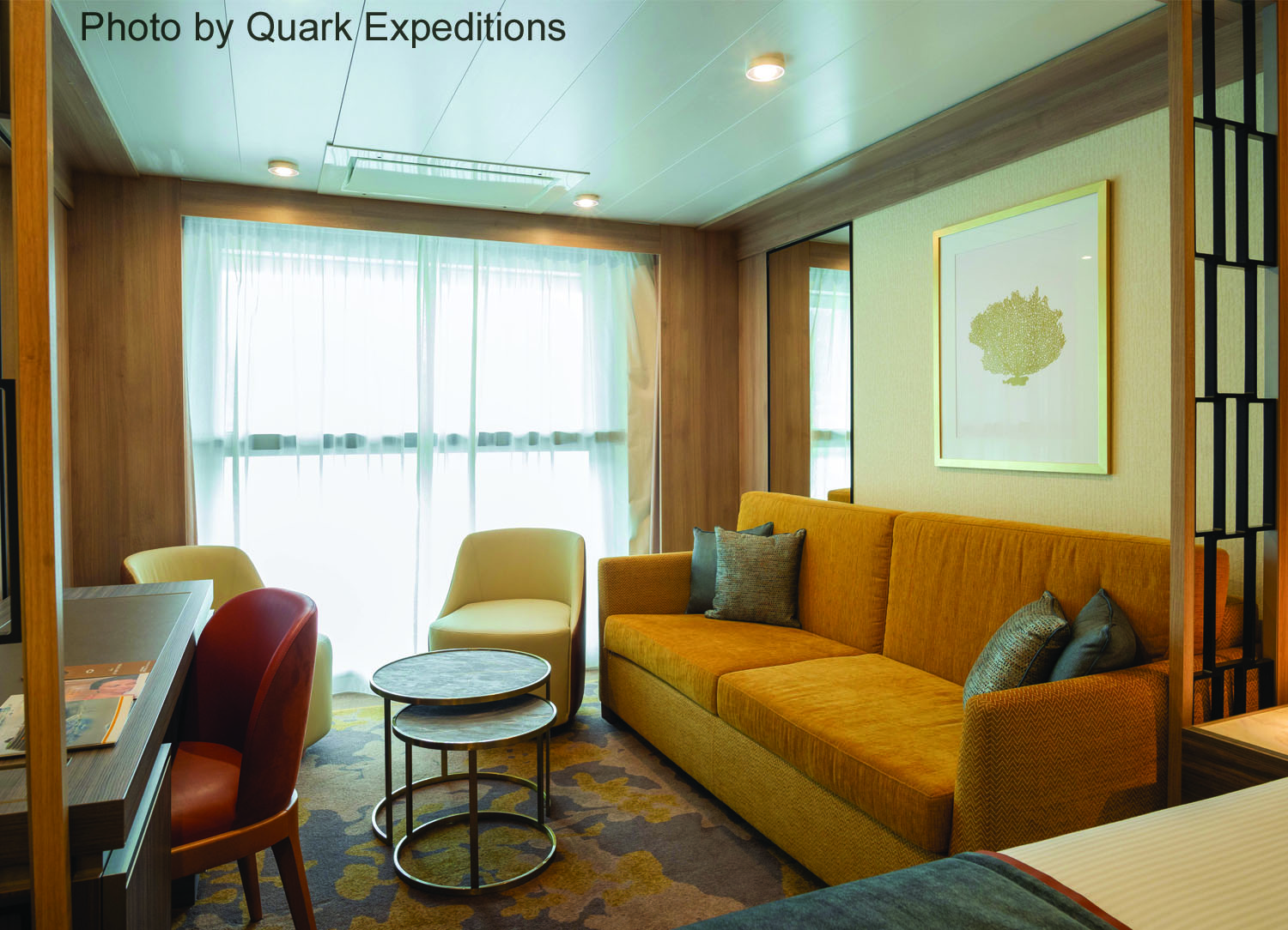 Infinity Suite stateroom on World Explorer