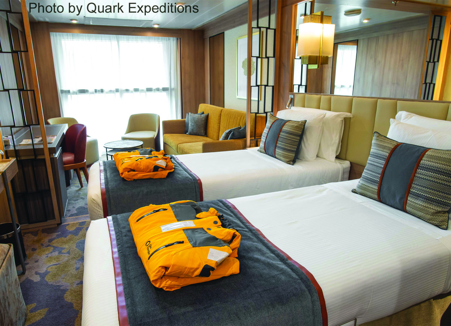 Infinity Suite stateroom on World Explorer