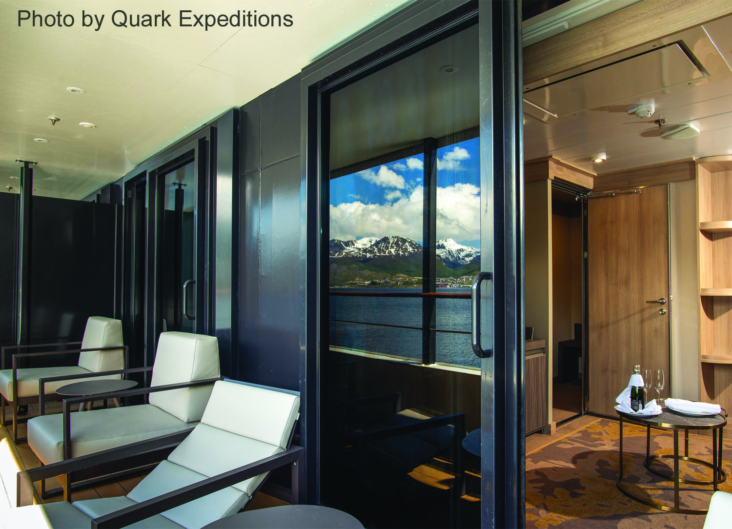Superior Suite stateroom on World Explorer