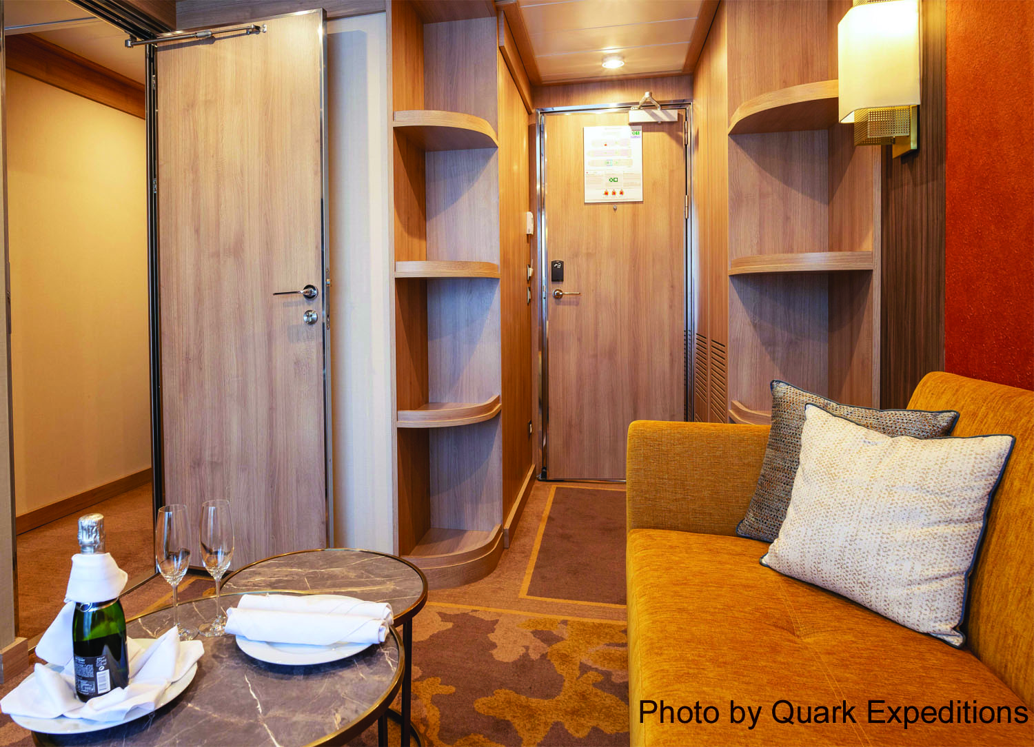 Superior Suite stateroom on World Explorer