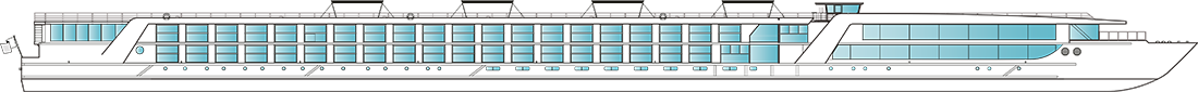 Where Riviera Deck (Deck 1) is on Emerald Dawn