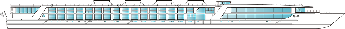 Where Riviera Deck (Deck 1) is on Emerald Liberte