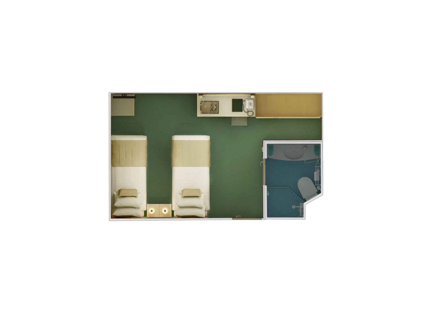 Cloud 9 Spa Interior - Schematic