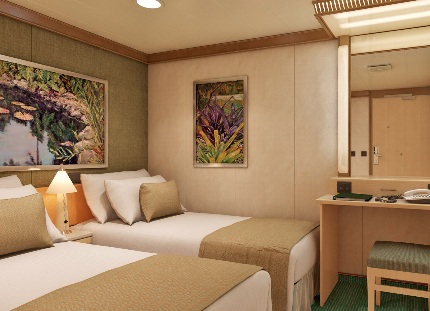 Cloud 9 Spa Interior - Bedroom